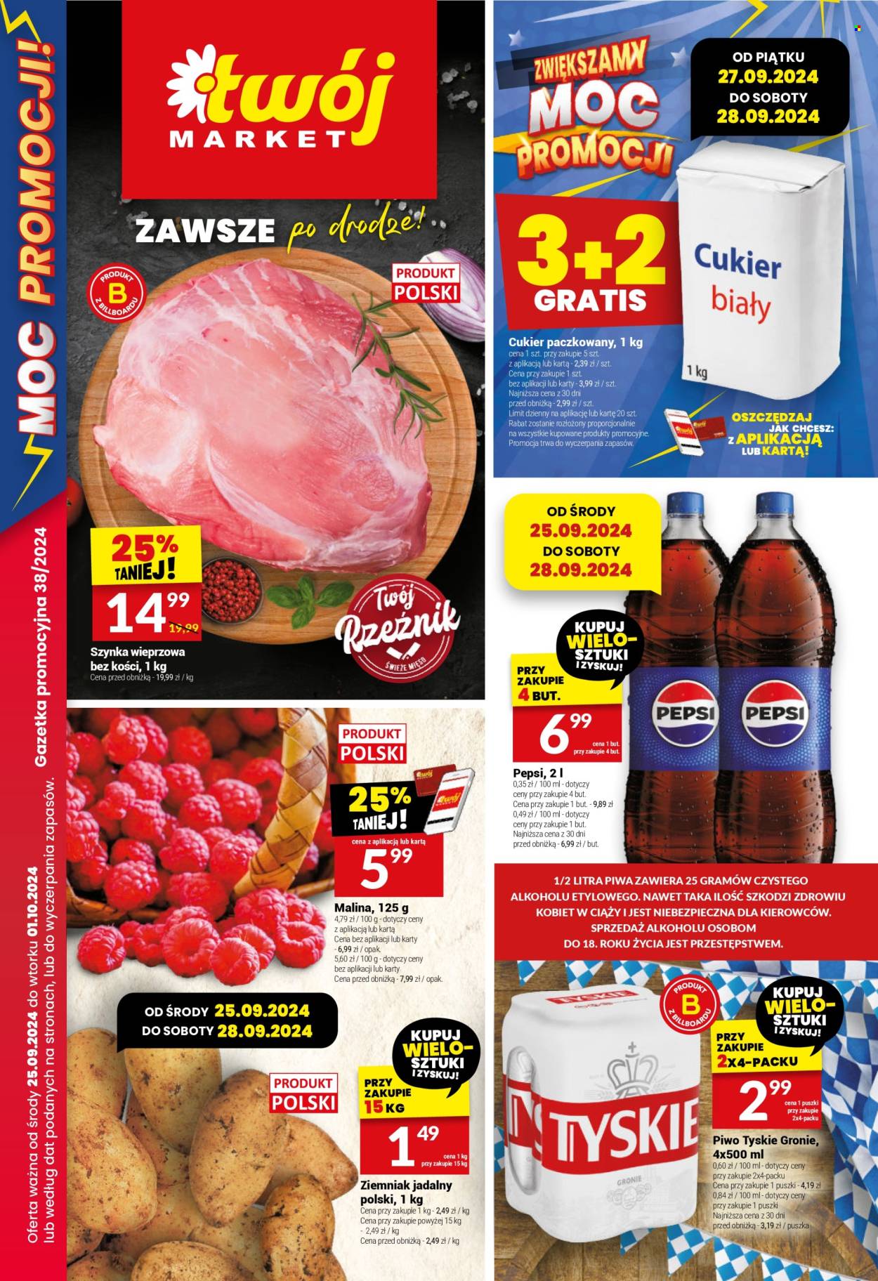 Gazetka Twój Market - 25.09.2024 - 1.10.2024. Strona 1