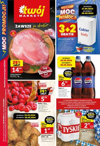 Gazetka Twój Market - 25.09.2024 - 1.10.2024.