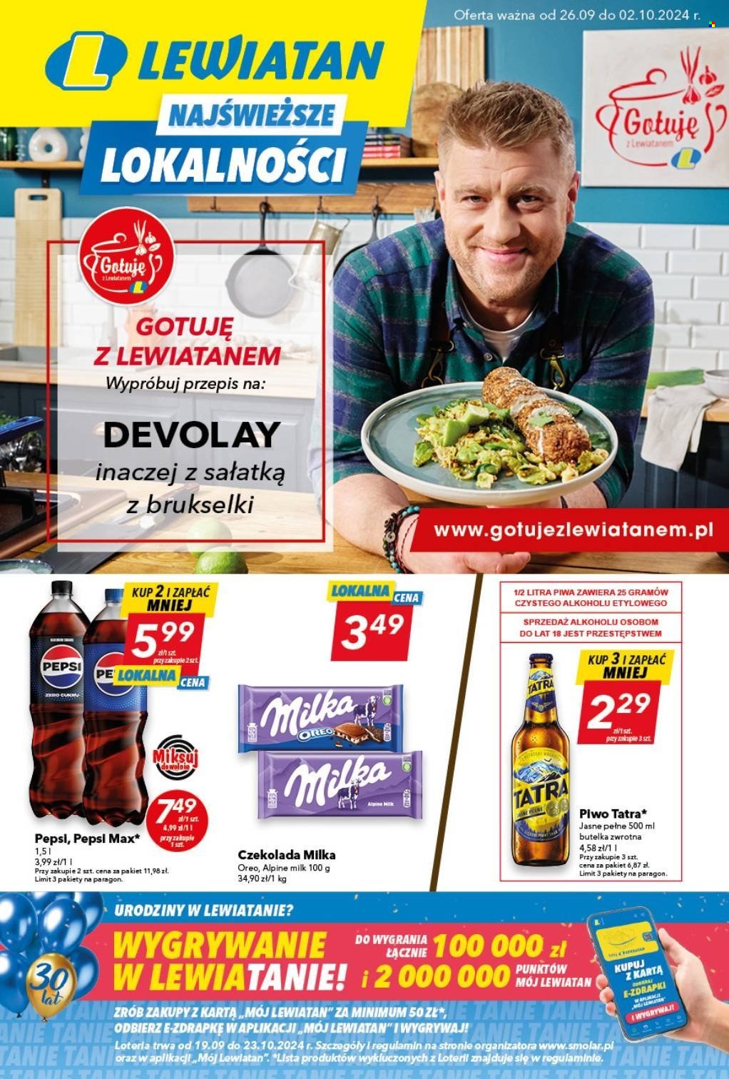 Gazetka Lewiatan - 26.09.2024 - 2.10.2024. Strona 1