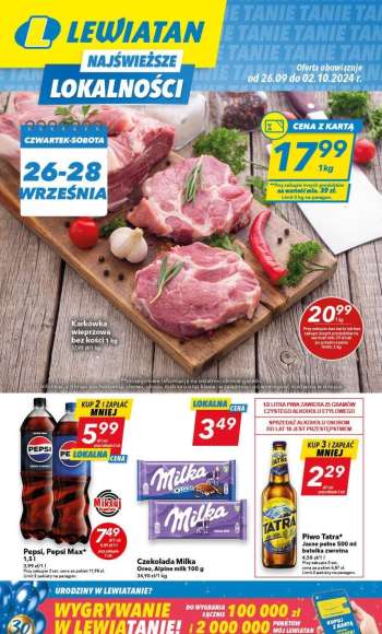 Gazetka Lewiatan - 26.09.2024 - 2.10.2024.