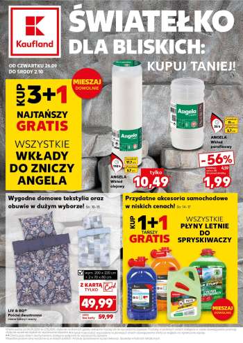 Gazetka Kaufland - 26.09.2024 - 2.10.2024.