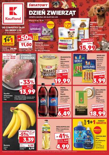 Gazetka Kaufland - 26.09.2024 - 2.10.2024.
