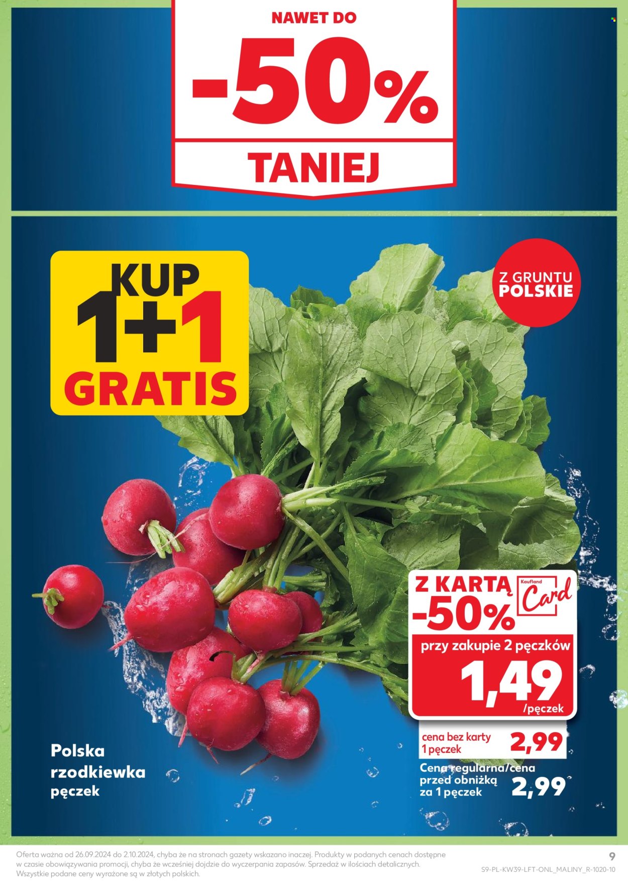 Gazetka Kaufland - 26.09.2024 - 2.10.2024. Strona 9