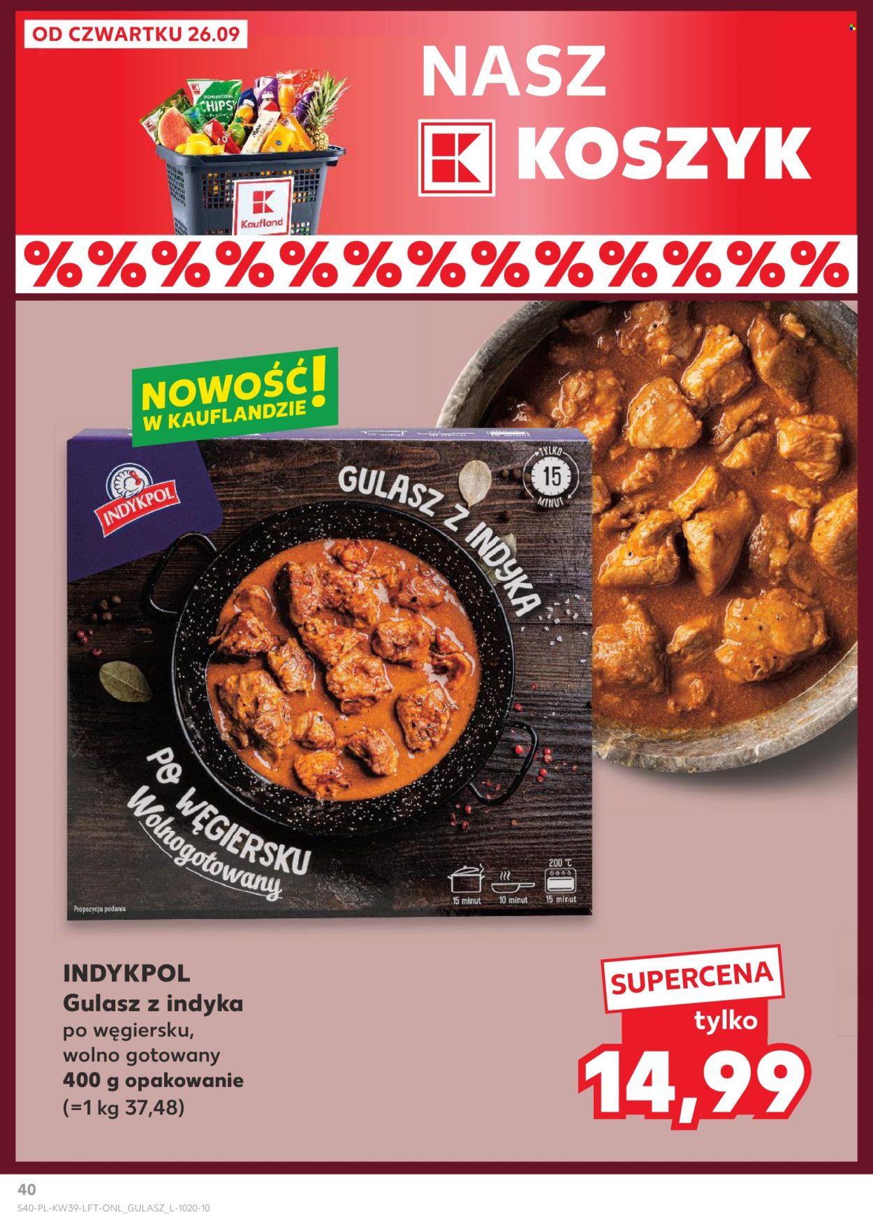Gazetka Kaufland - 26.09.2024 - 2.10.2024. Strona 40