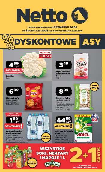 Gazetka Netto - 26.09.2024 - 2.10.2024.