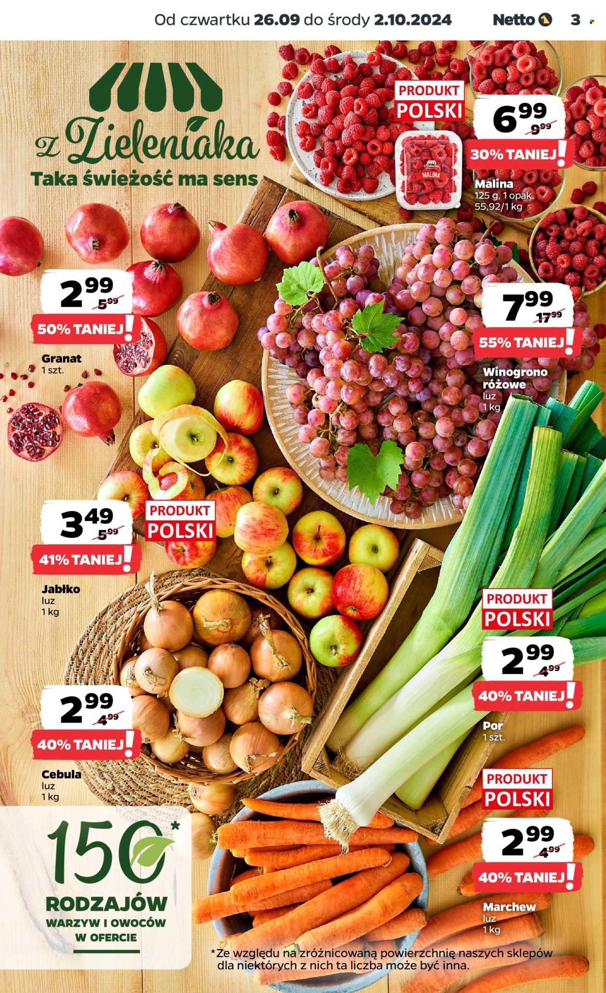 Gazetka Netto - 26.09.2024 - 2.10.2024. Strona 3