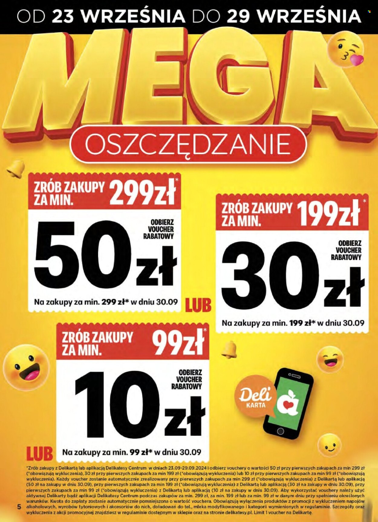 Gazetka Delikatesy Centrum - 26.09.2024 - 2.10.2024. Strona 5