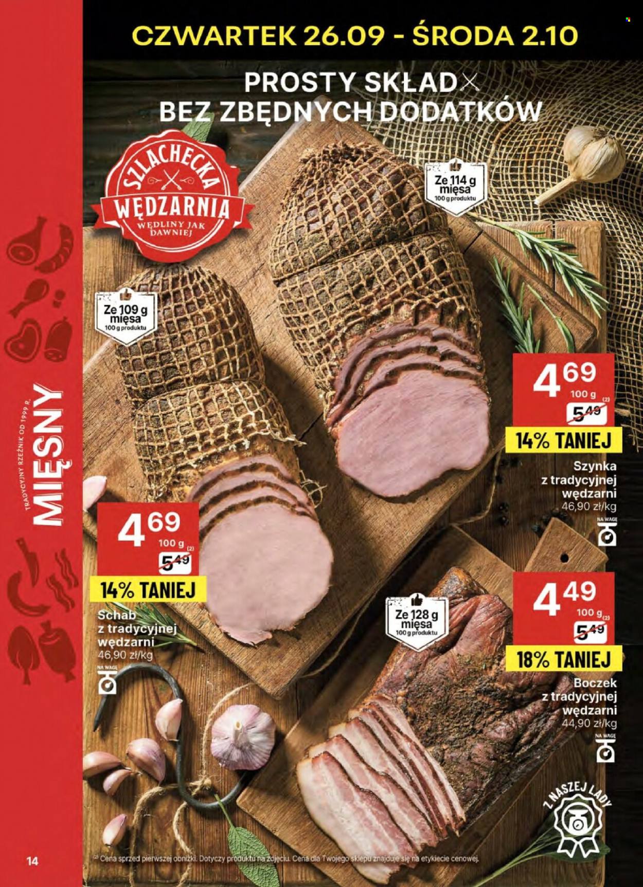 Gazetka Delikatesy Centrum - 26.09.2024 - 2.10.2024. Strona 14