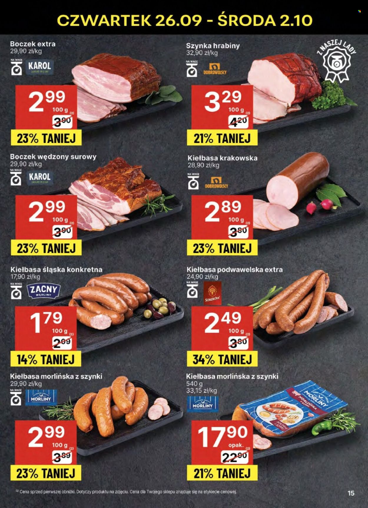 Gazetka Delikatesy Centrum - 26.09.2024 - 2.10.2024. Strona 15