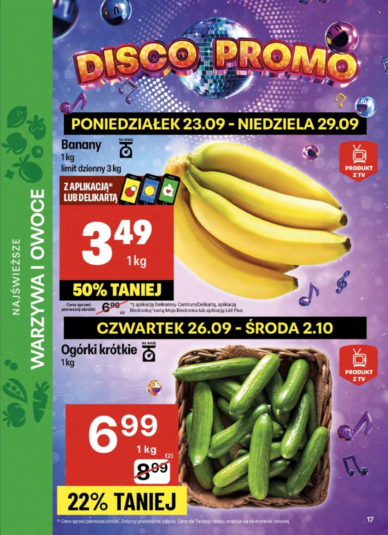 Gazetka Delikatesy Centrum - 26.09.2024 - 2.10.2024. Strona 17