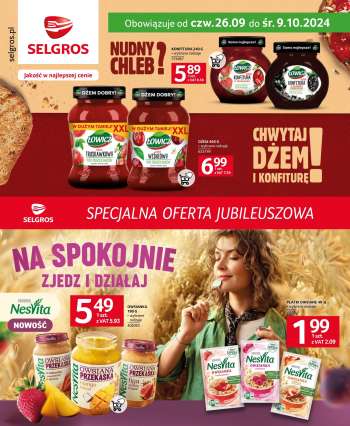 Gazetka Selgros - 26.09.2024 - 9.10.2024.
