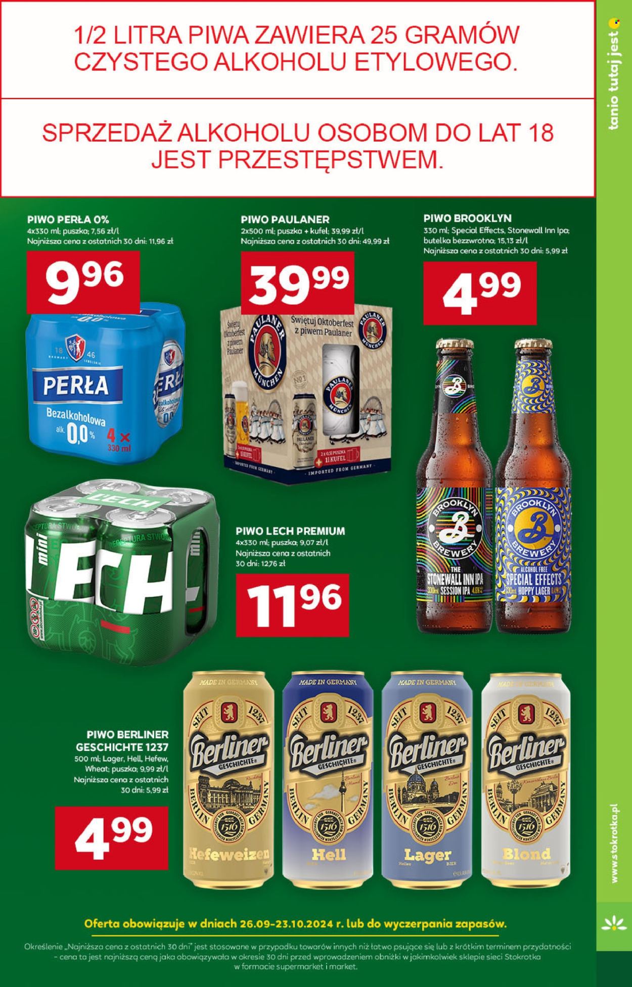 Gazetka Stokrotka Supermarket - 26.09.2024 - 2.10.2024. Strona 11