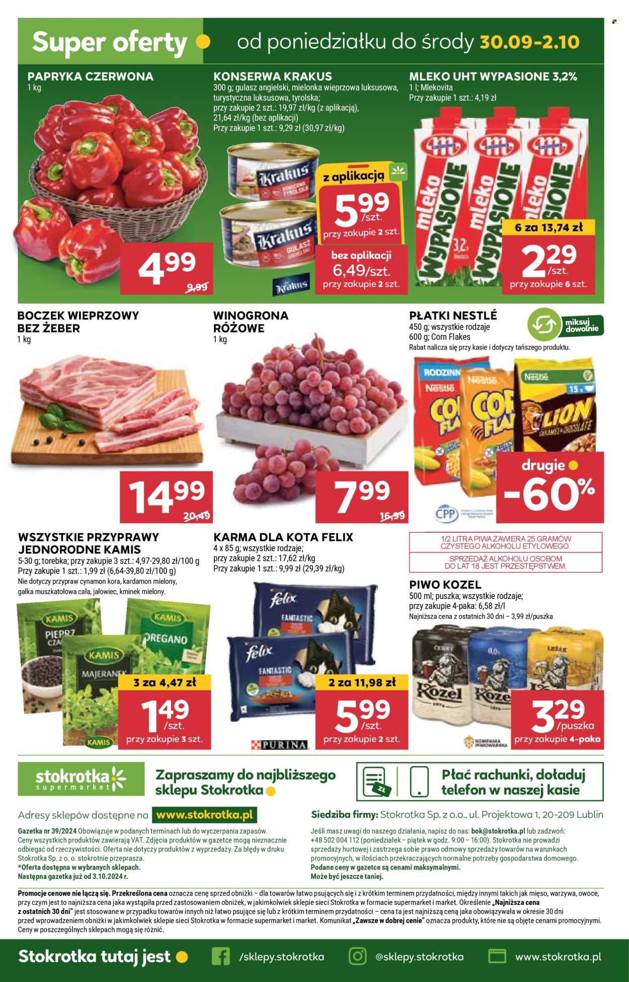Gazetka Stokrotka Supermarket - 26.09.2024 - 2.10.2024. Strona 32