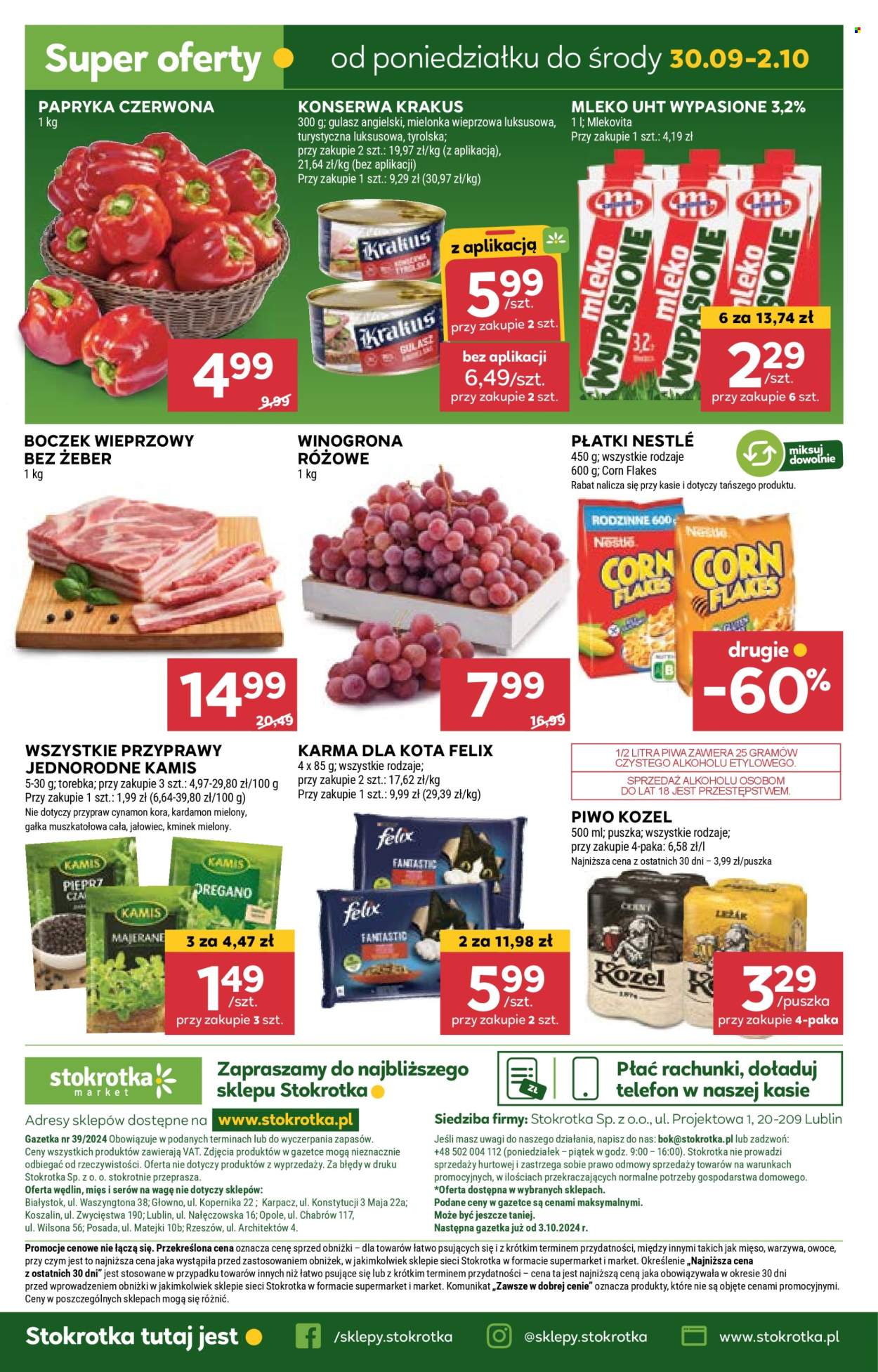 Gazetka Stokrotka Market - 26.09.2024 - 2.10.2024. Strona 24