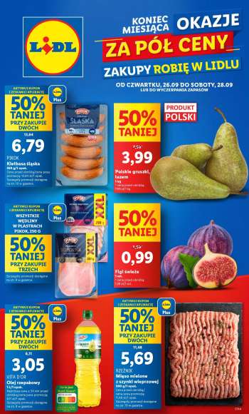 Gazetka Lidl - 26.09.2024 - 28.09.2024.