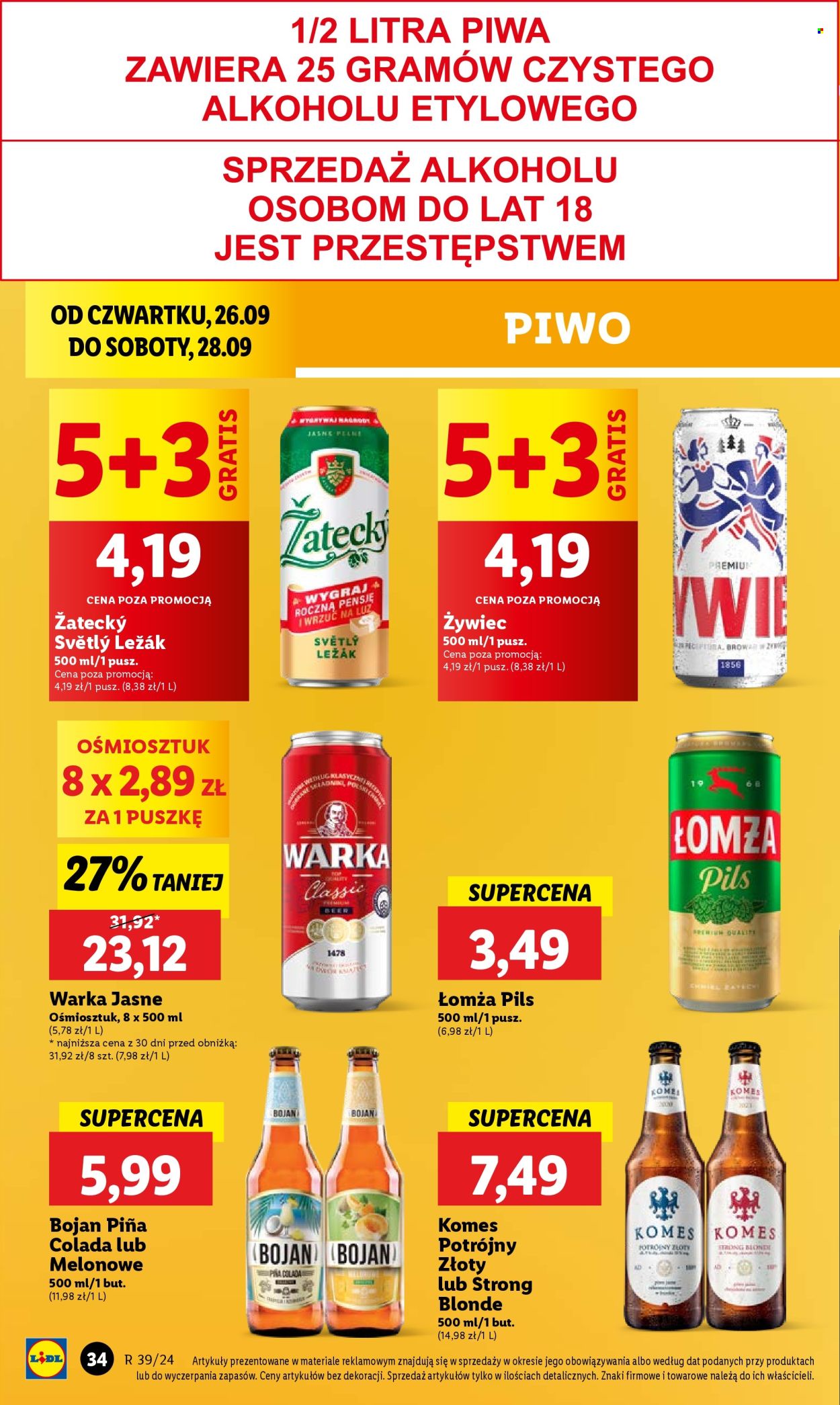 Gazetka Lidl - 26.09.2024 - 28.09.2024. Strona 40