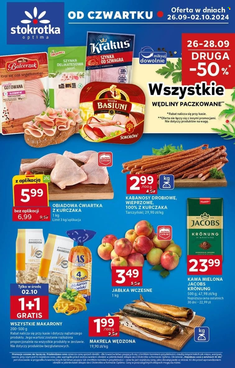 Gazetka Stokrotka Optima - 26.09.2024 - 2.10.2024. Strona 1