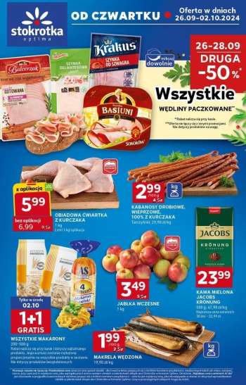 Gazetka Stokrotka Optima - 26.09.2024 - 2.10.2024.