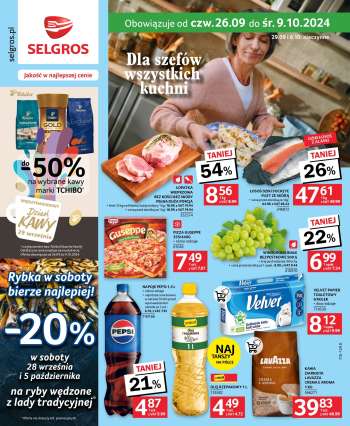 Gazetka Selgros - 26.09.2024 - 9.10.2024.