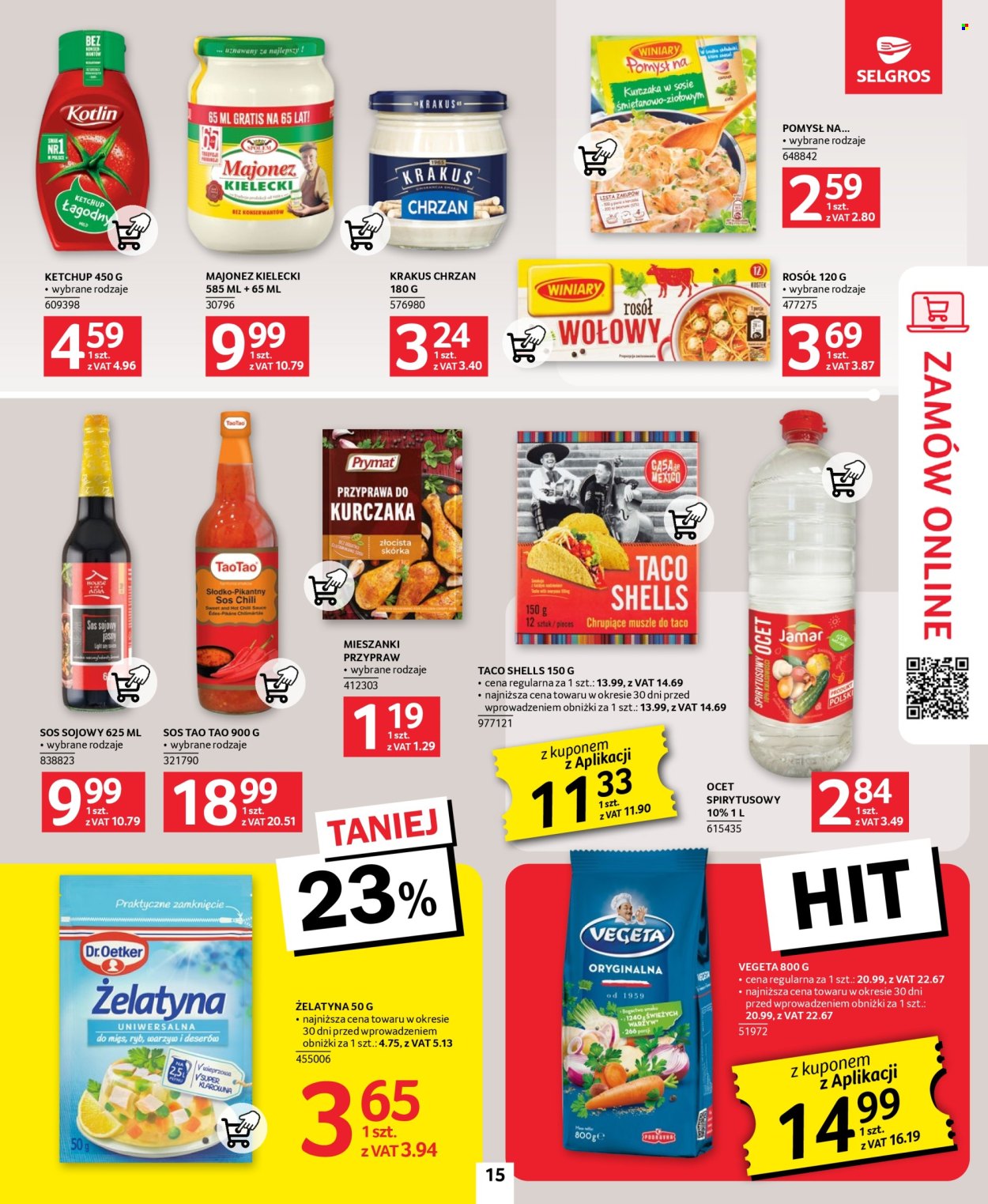 Gazetka Selgros - 26.09.2024 - 9.10.2024. Strona 15