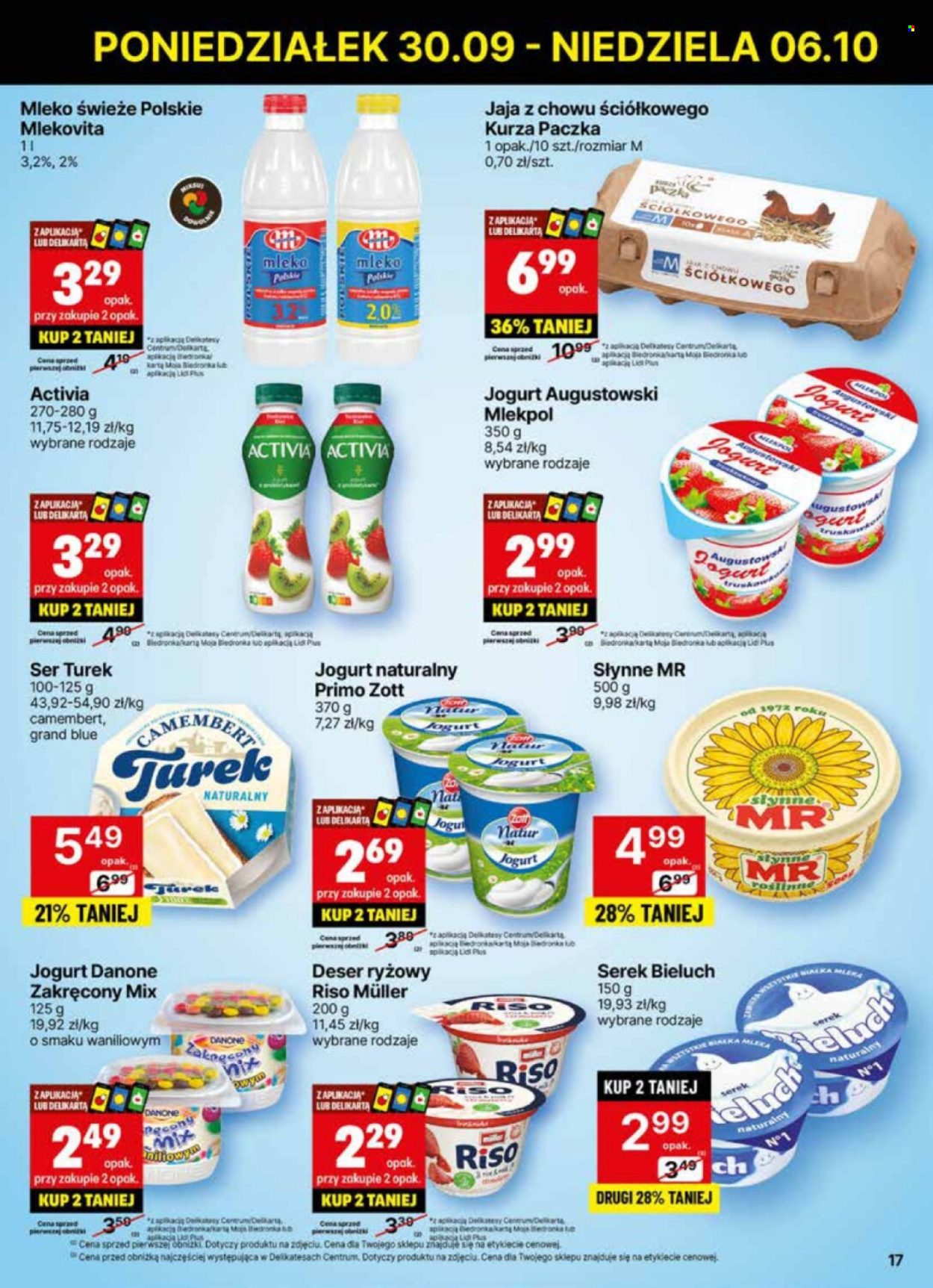 Gazetka Delikatesy Centrum - 30.09.2024 - 6.10.2024. Strona 17