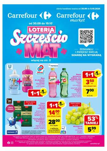 Gazetka Carrefour - 30.09.2024 - 5.10.2024.