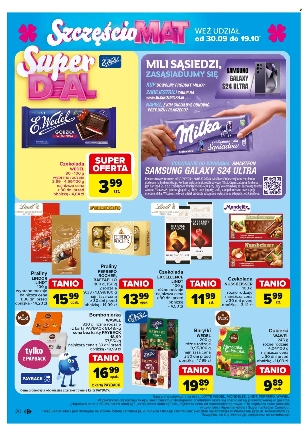 Leták Carrefour - 30.9.2024 - 5.10.2024. Strana 20