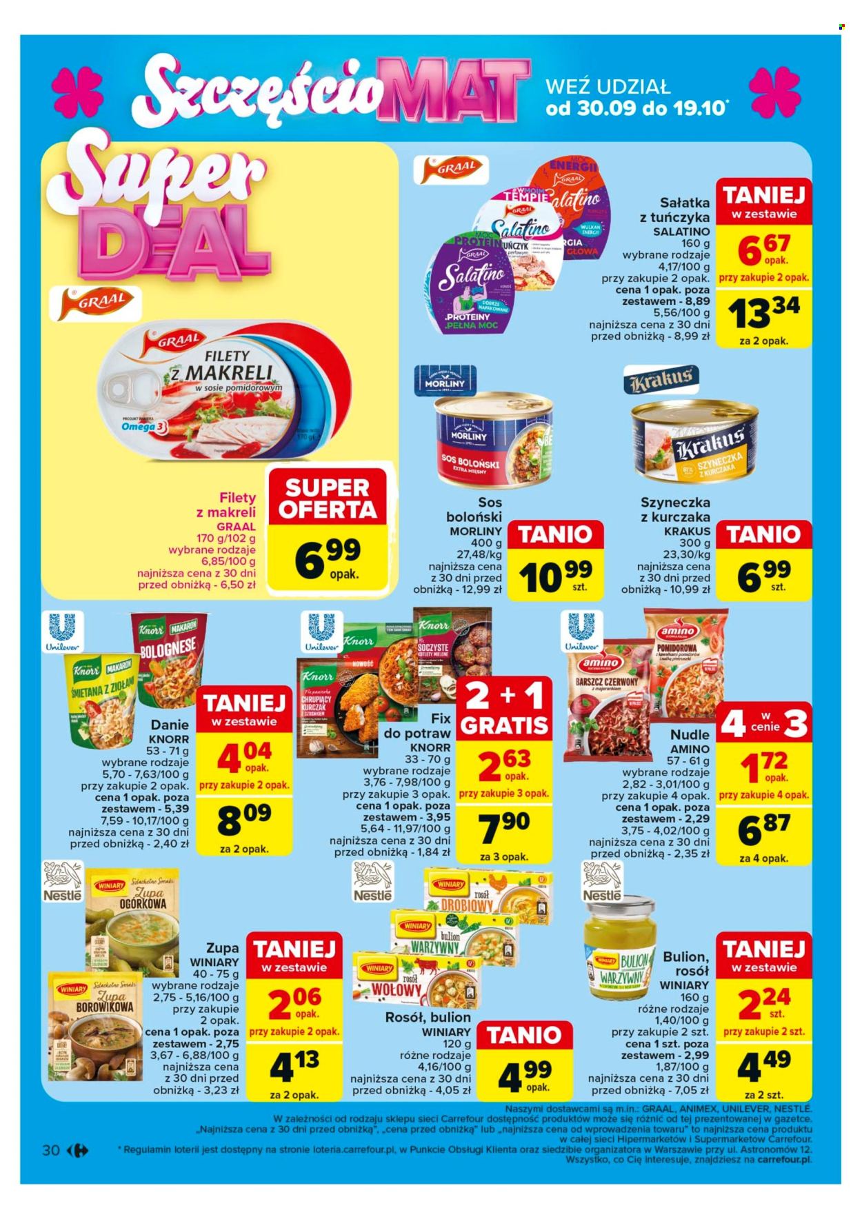 Gazetka Carrefour - 30.09.2024 - 5.10.2024. Strona 30