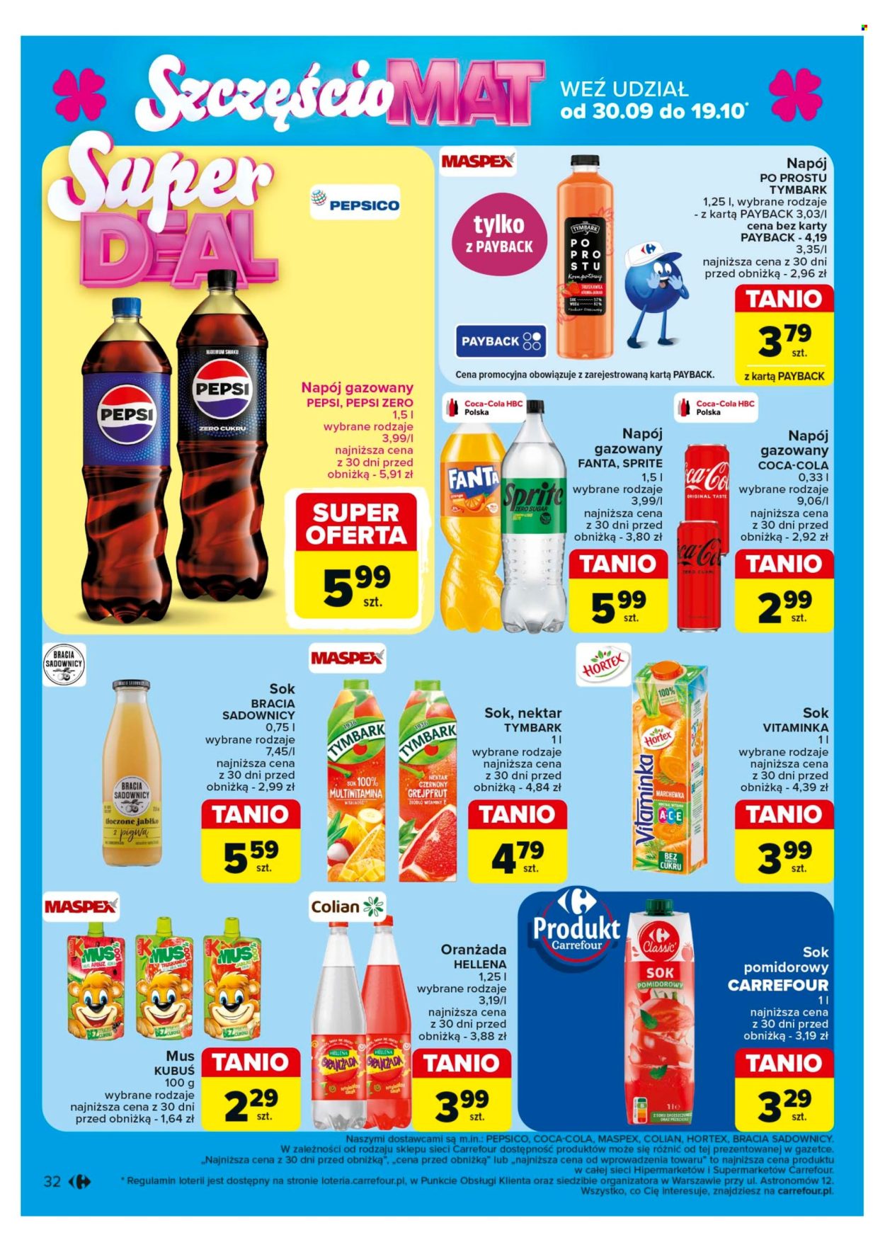 Gazetka Carrefour - 30.09.2024 - 5.10.2024. Strona 32