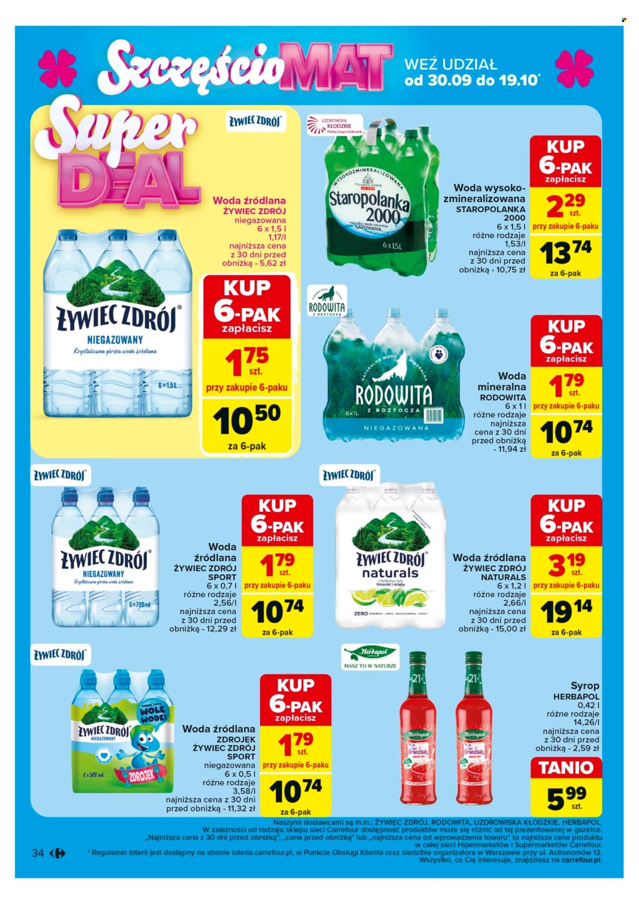 Leták Carrefour - 30.9.2024 - 5.10.2024. Strana 34