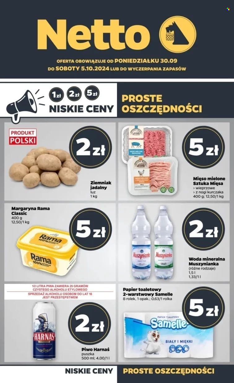 Gazetka Netto - 30.09.2024 - 5.10.2024. Strona 1