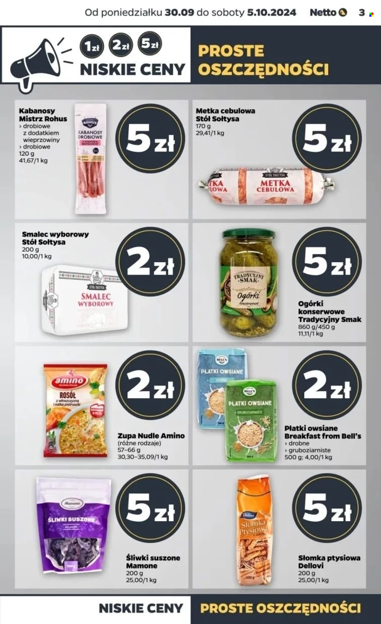 Gazetka Netto - 30.09.2024 - 5.10.2024. Strona 3