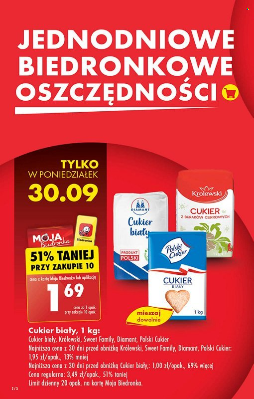 Gazetka Biedronka - 30.09.2024 - 5.10.2024. Strona 2