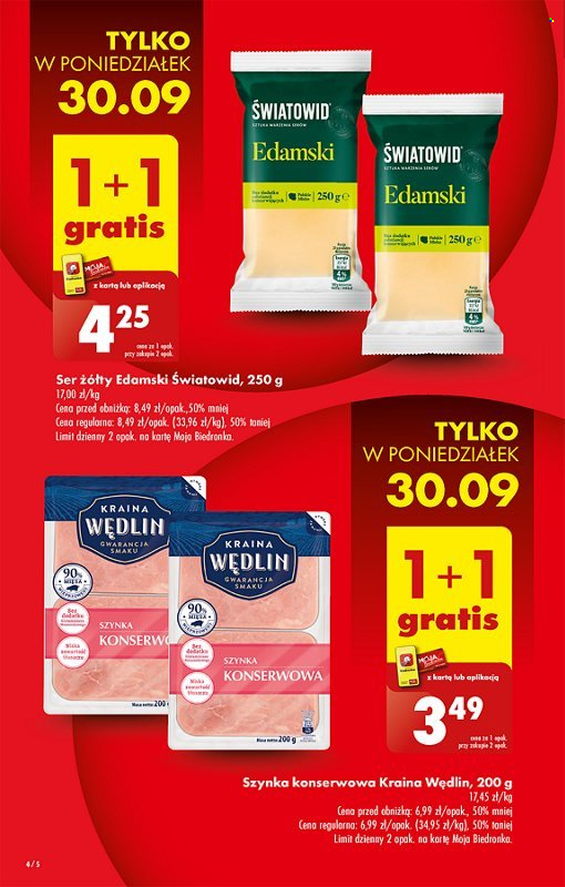 Gazetka Biedronka - 30.09.2024 - 5.10.2024. Strona 4
