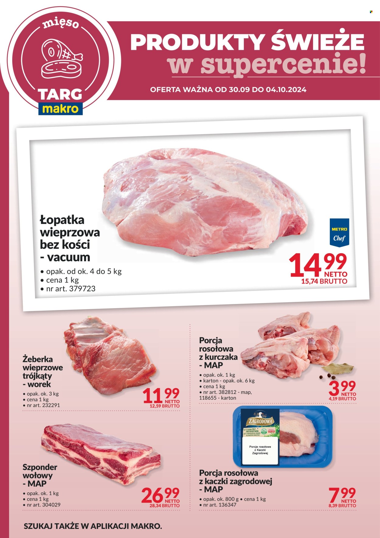 Gazetka Makro - 30.09.2024 - 4.10.2024. Strona 3