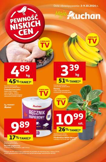 Gazetka Auchan - 3.10.2024 - 9.10.2024.
