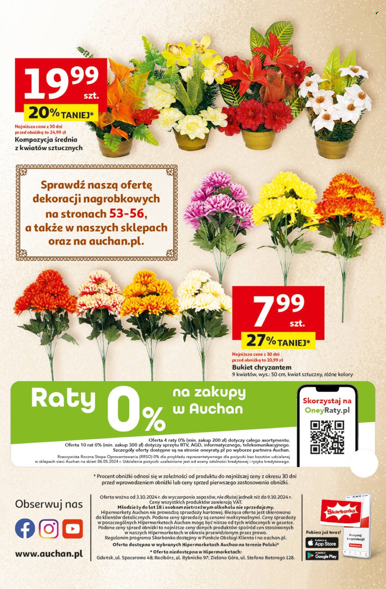 Gazetka Auchan - 3.10.2024 - 9.10.2024. Strona 64