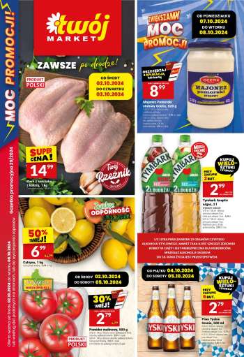 Gazetka Twój Market - 2.10.2024 - 8.10.2024.