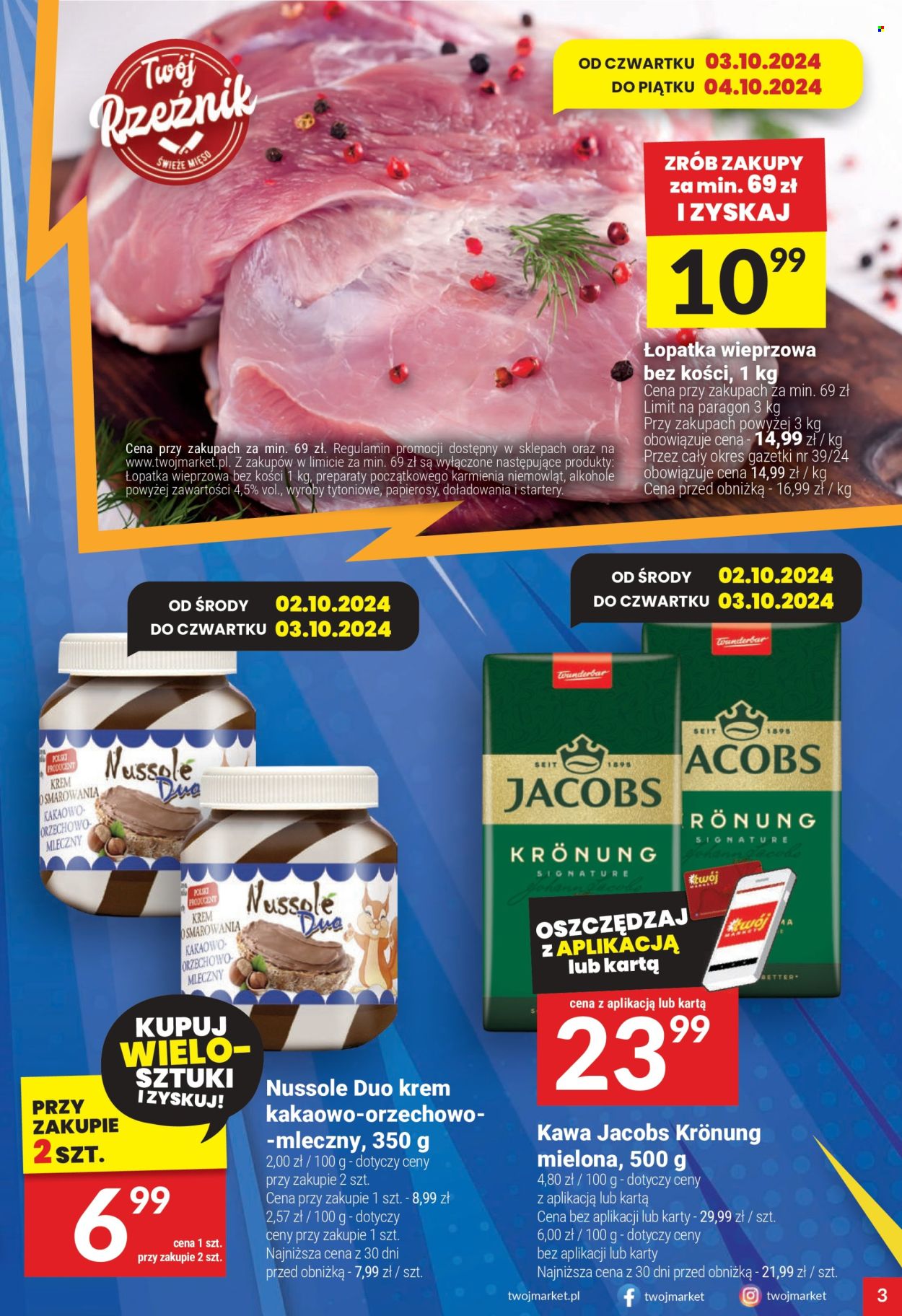 Gazetka Twój Market - 2.10.2024 - 8.10.2024. Strona 3