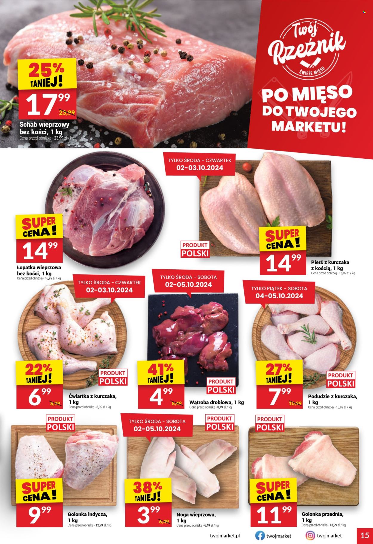 Gazetka Twój Market - 2.10.2024 - 8.10.2024. Strona 15