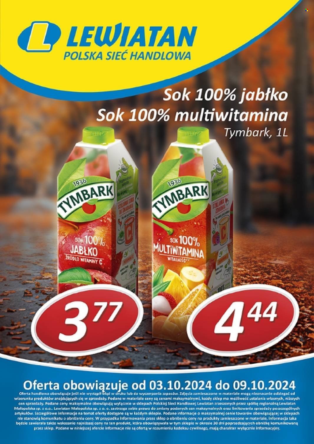 Gazetka Lewiatan - 3.10.2024 - 9.10.2024. Strona 2