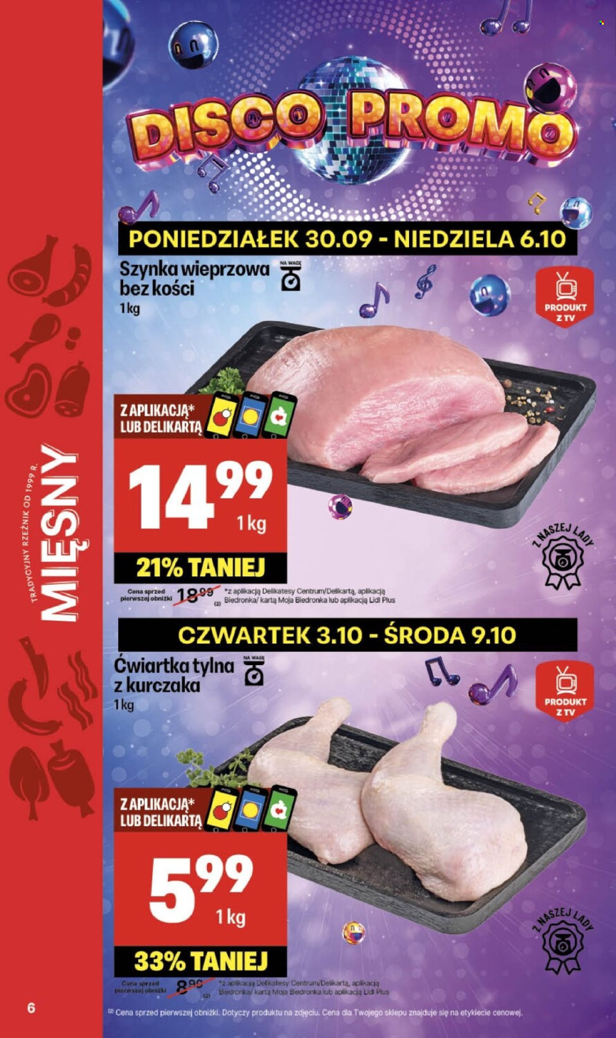 Gazetka Delikatesy Centrum - 3.10.2024 - 9.10.2024. Strona 6