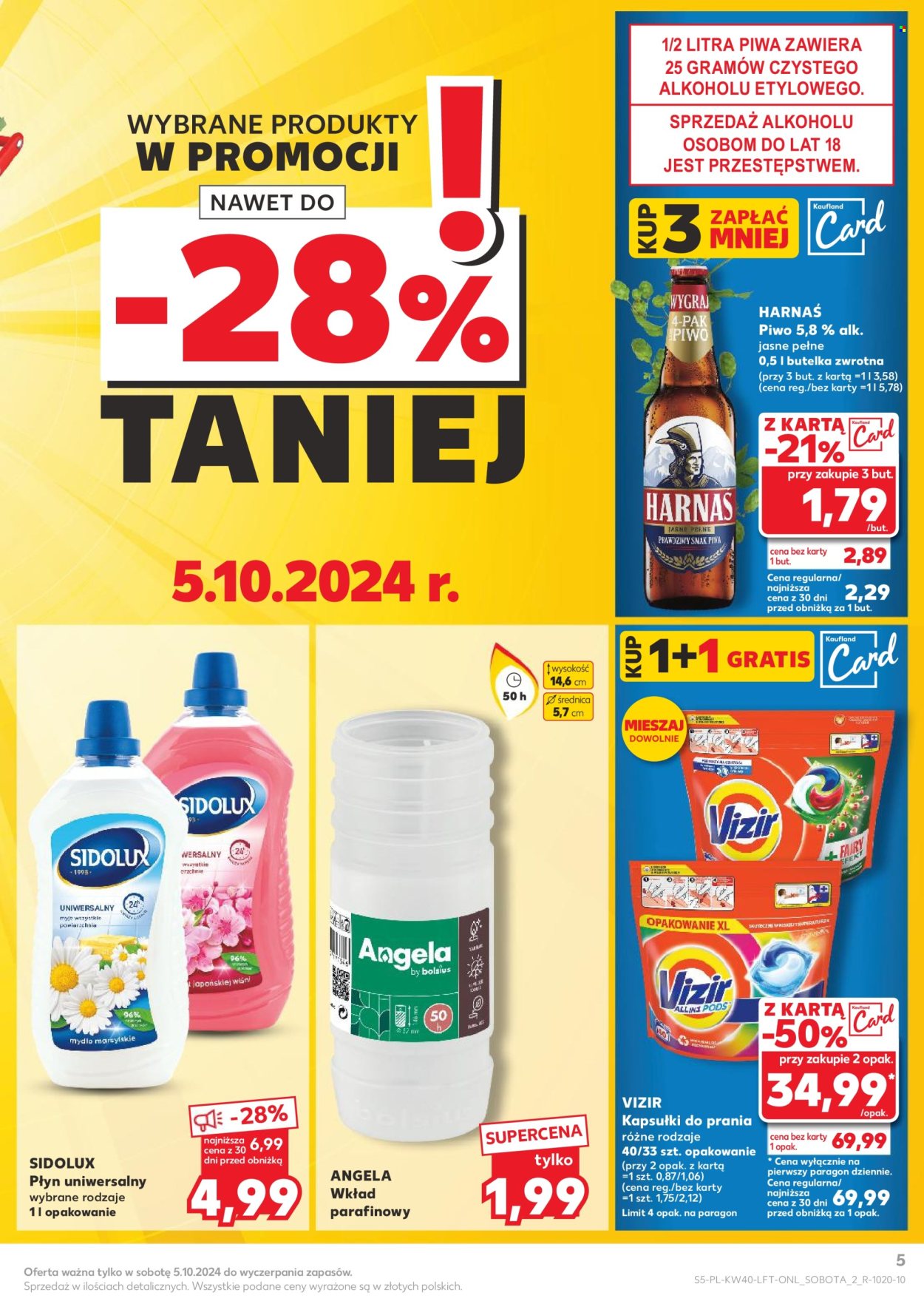 Gazetka Kaufland - 3.10.2024 - 9.10.2024. Strona 5