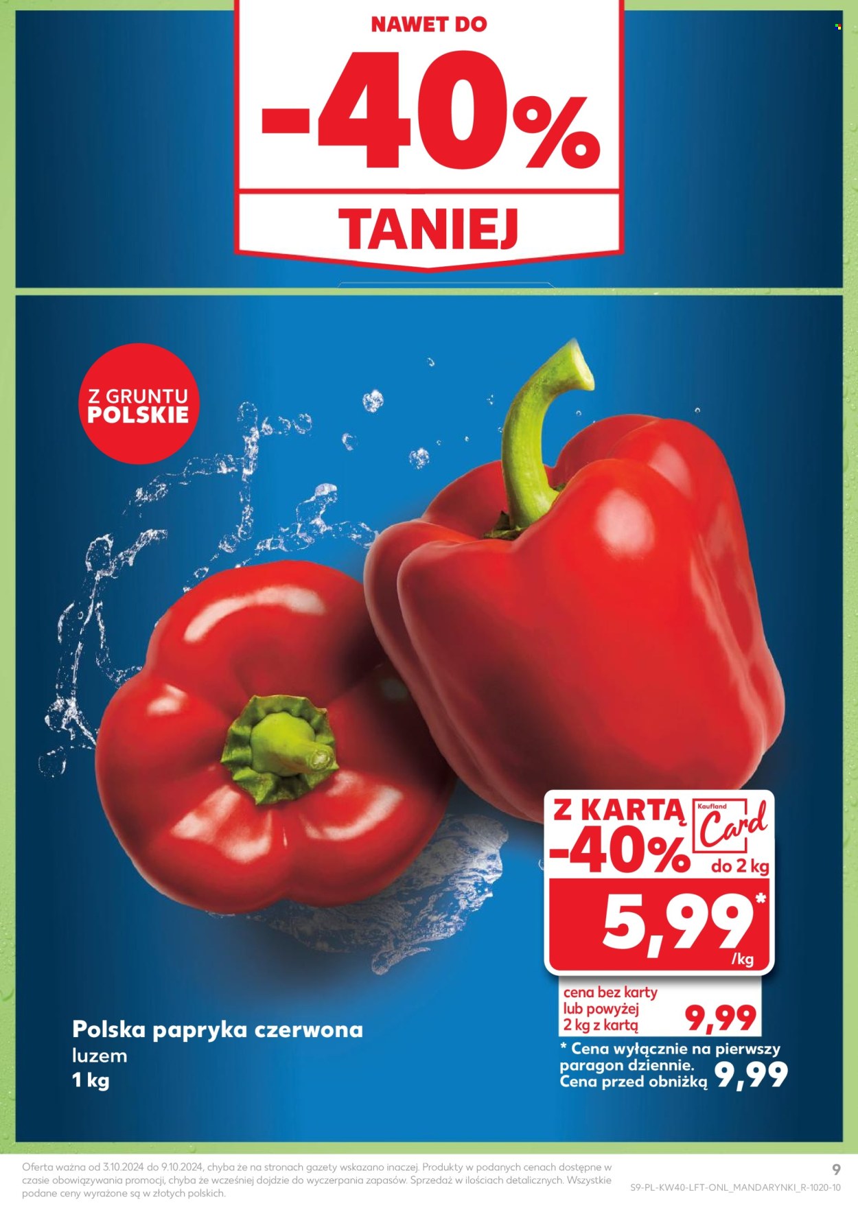 Gazetka Kaufland - 3.10.2024 - 9.10.2024. Strona 9