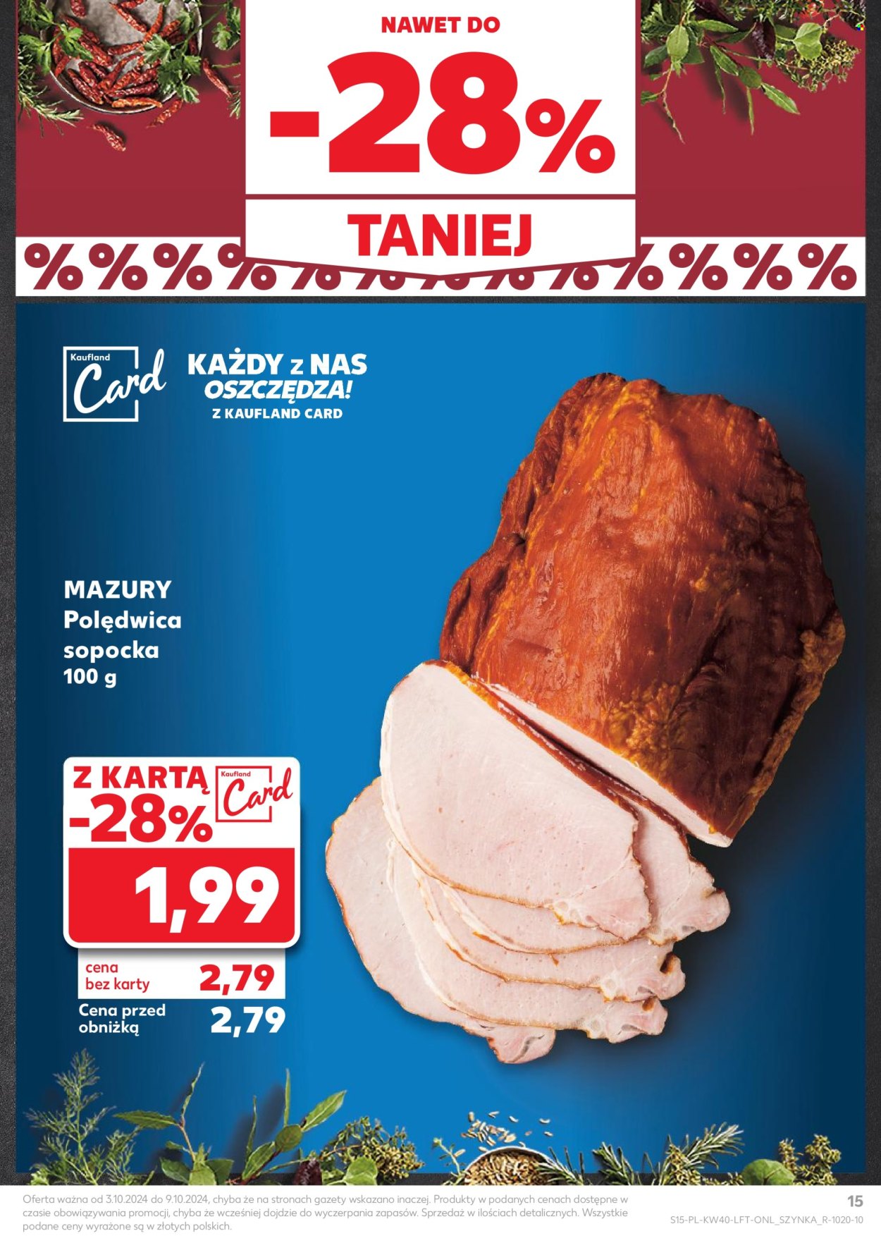Gazetka Kaufland - 3.10.2024 - 9.10.2024. Strona 15