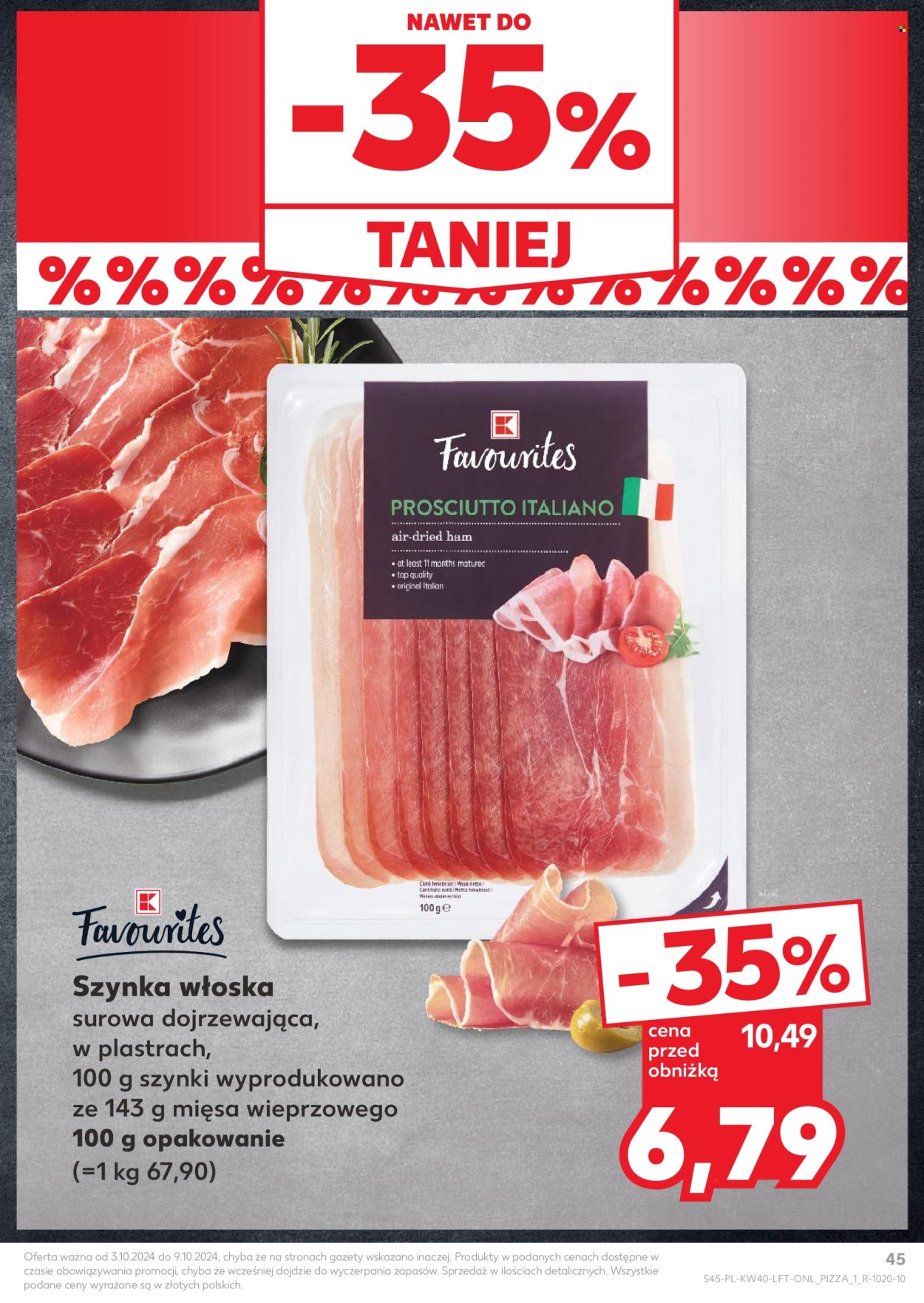 Gazetka Kaufland - 3.10.2024 - 9.10.2024. Strona 45