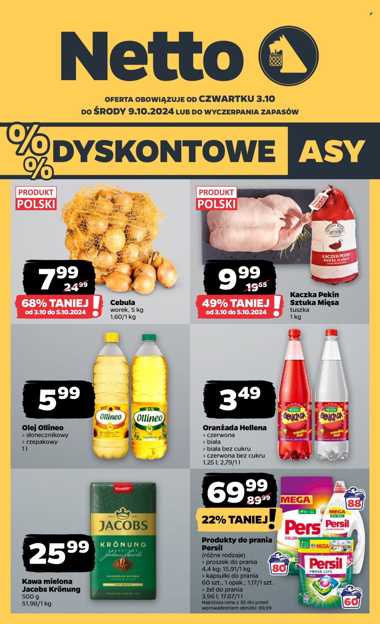 Gazetka Netto - 3.10.2024 - 9.10.2024. Strona 1