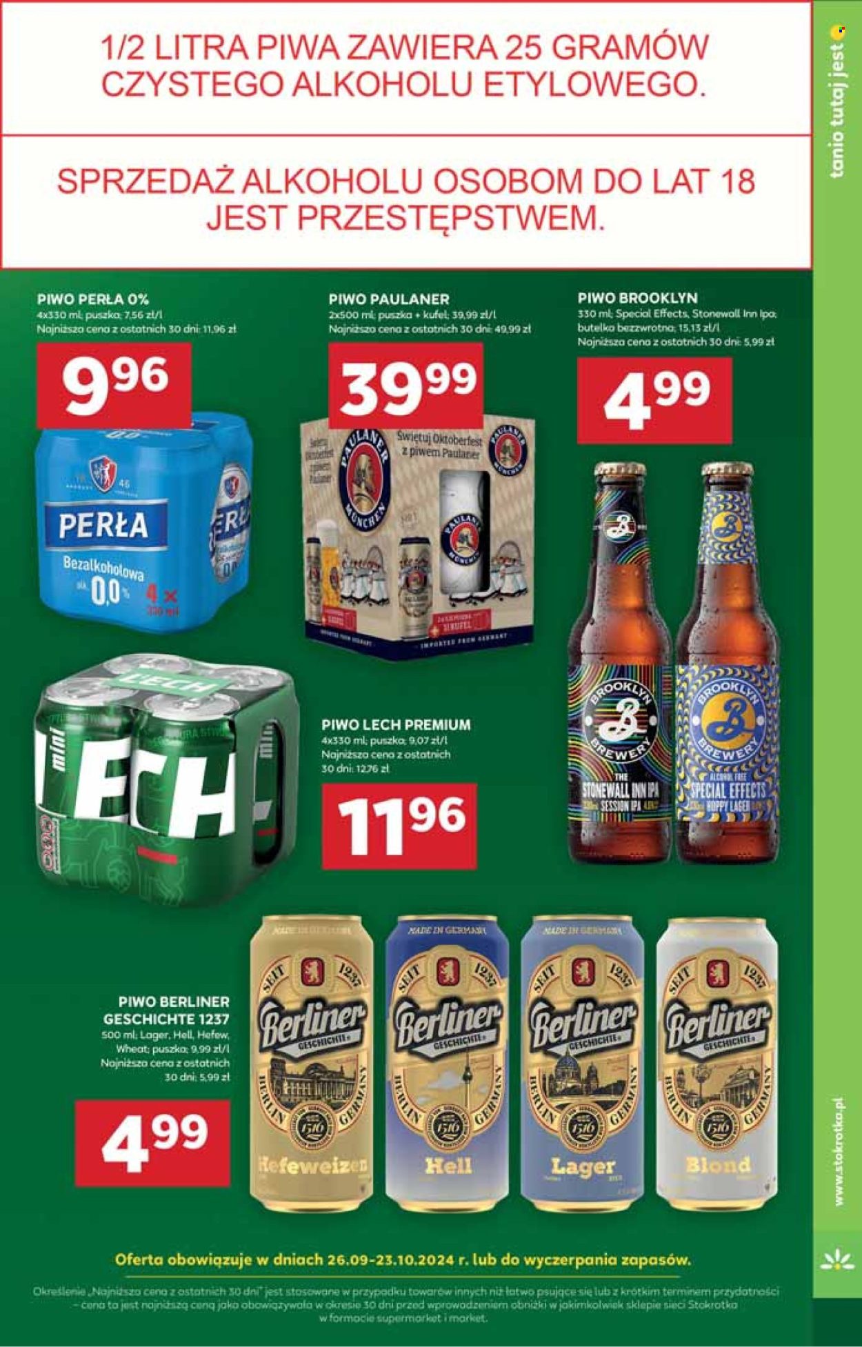 Gazetka Stokrotka Supermarket - 3.10.2024 - 9.10.2024. Strona 27