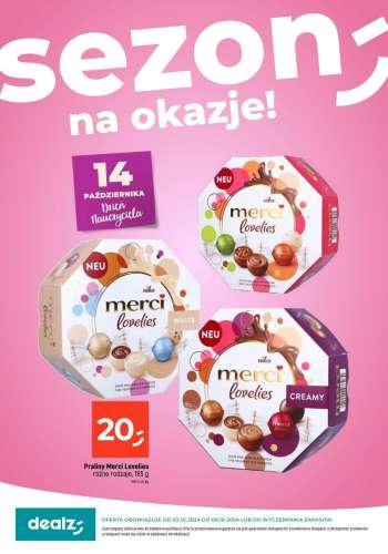Gazetka Dealz - 3.10.2024 - 9.10.2024.