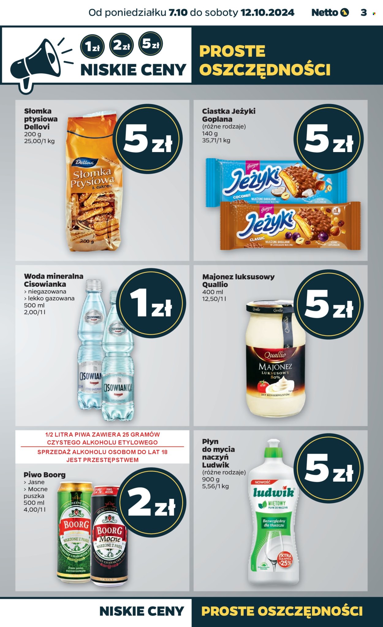 Gazetka Netto - 7.10.2024 - 12.10.2024. Strona 3